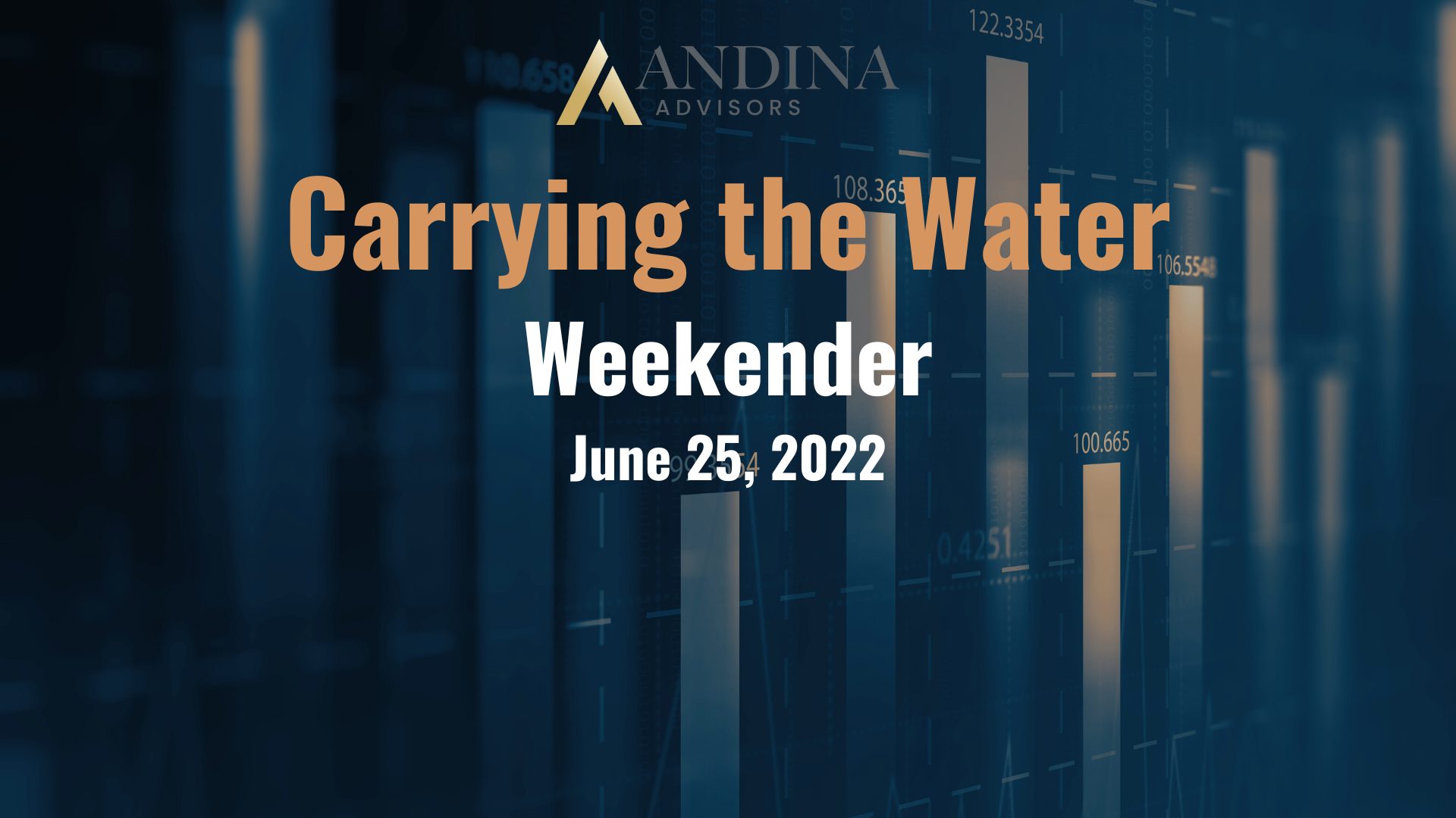 Andina Advisor Weekender-Carrying the Water