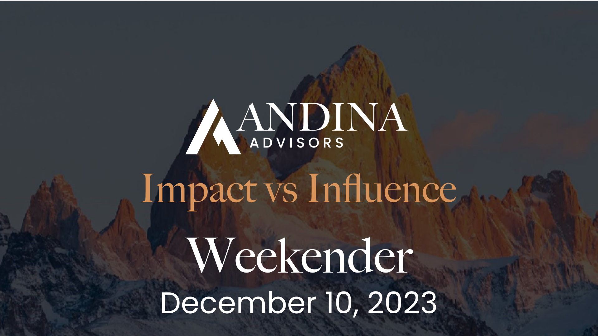 Impact vs Influence